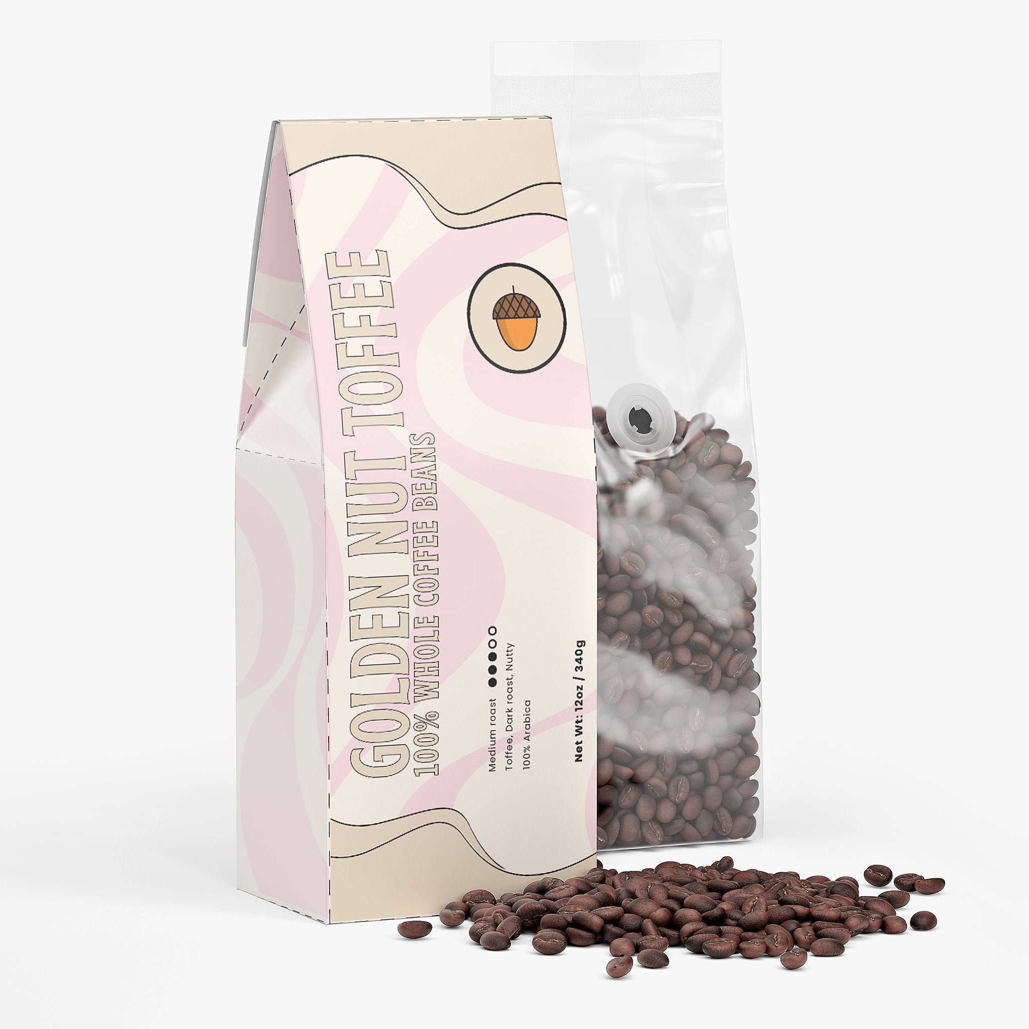 Golden Nut Toffee Coffee (Medium Roast)