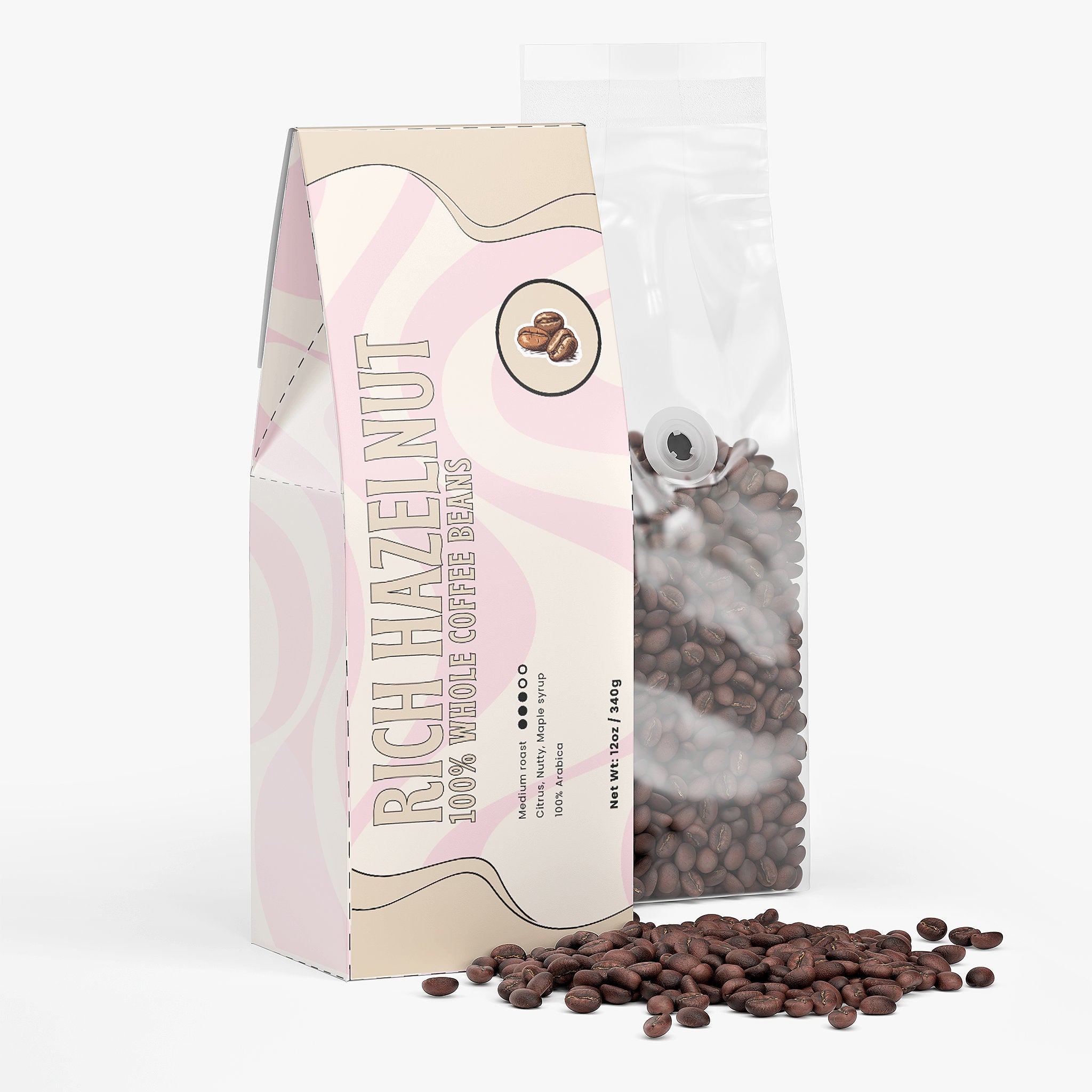 Rich Hazelnut Coffee (Medium Roast)